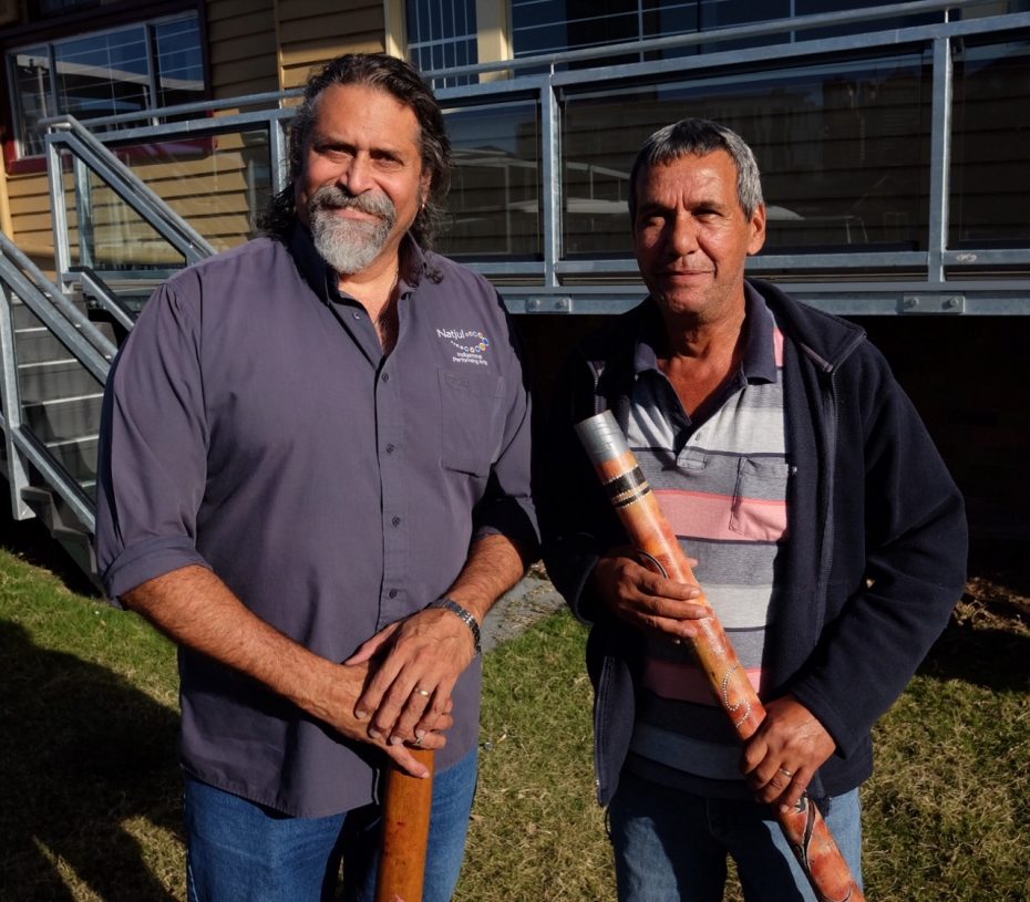 Anthony and Gordon, working towards Aboriginal Support & Torres Strait Islander Support